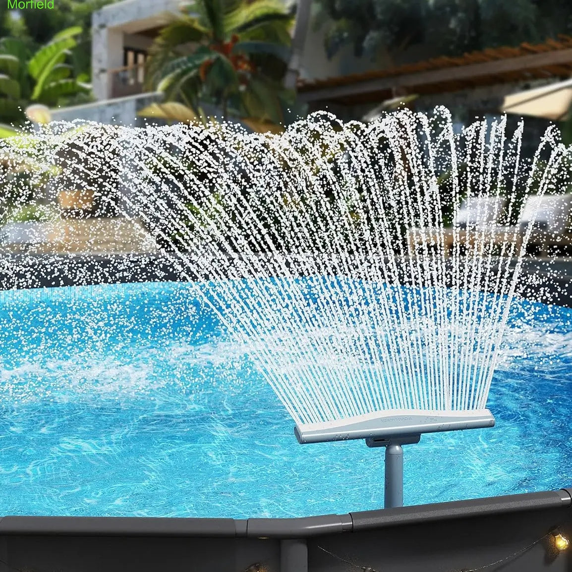 Whale Tail Pool Fountain Spray