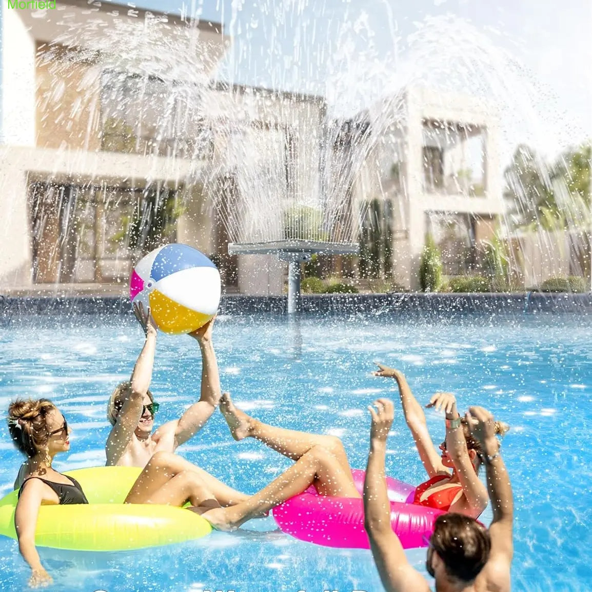 Whale Tail Pool Fountain Spray